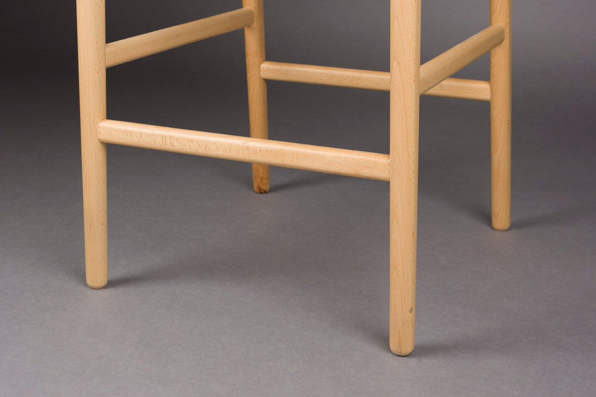 Barstuhl Cecile in Natural präsentiert im Onlineshop von KAQTU Design AG. Barstuhl ist von Dutchbone