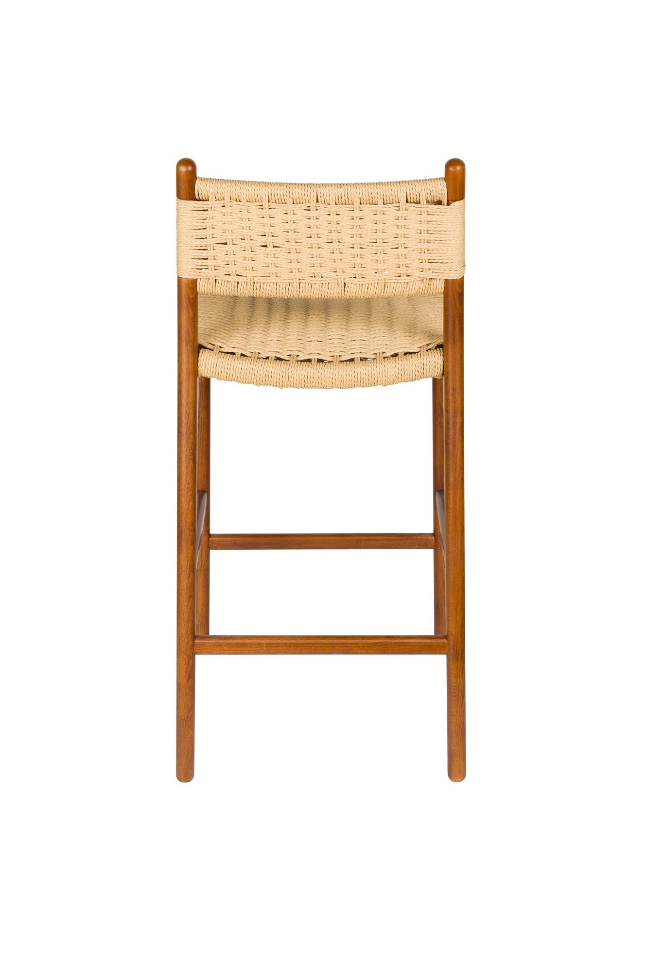 Barstuhl Cecile in Walnuss präsentiert im Onlineshop von KAQTU Design AG. Barstuhl ist von Dutchbone