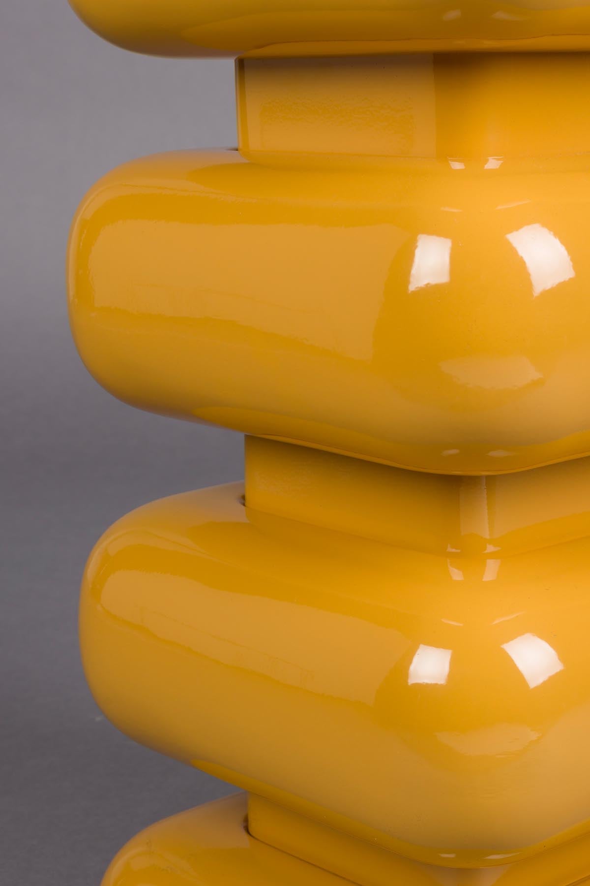 Hocker Stubby in Yellow präsentiert im Onlineshop von KAQTU Design AG. Hocker ist von Dutchbone