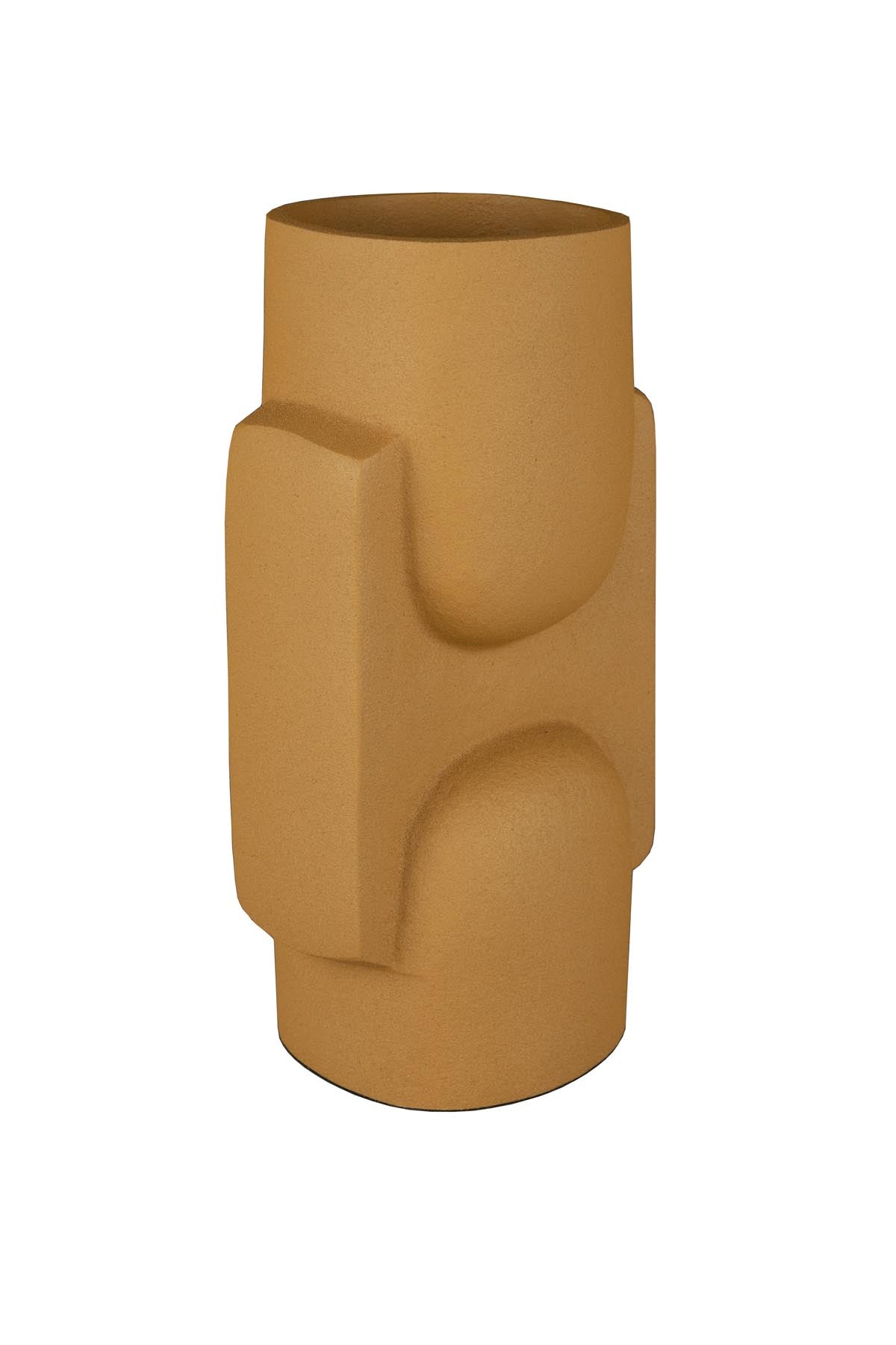 Vase Santos in Ochre präsentiert im Onlineshop von KAQTU Design AG. Vase ist von Dutchbone