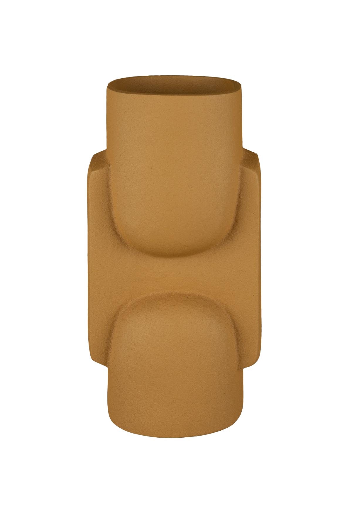 Vase Santos in Ochre präsentiert im Onlineshop von KAQTU Design AG. Vase ist von Dutchbone