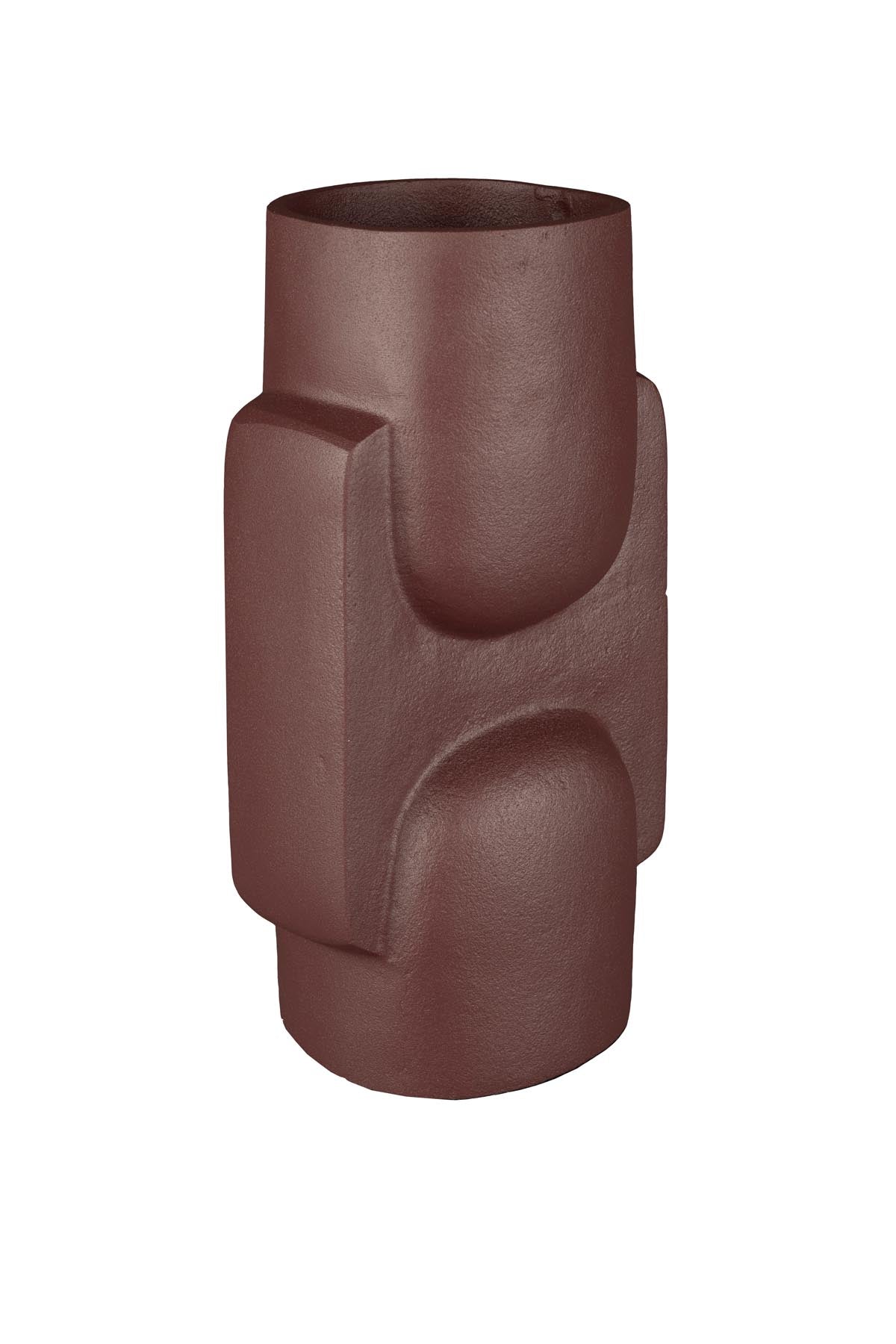 Vase Santos in Bordeaux präsentiert im Onlineshop von KAQTU Design AG. Vase ist von Dutchbone