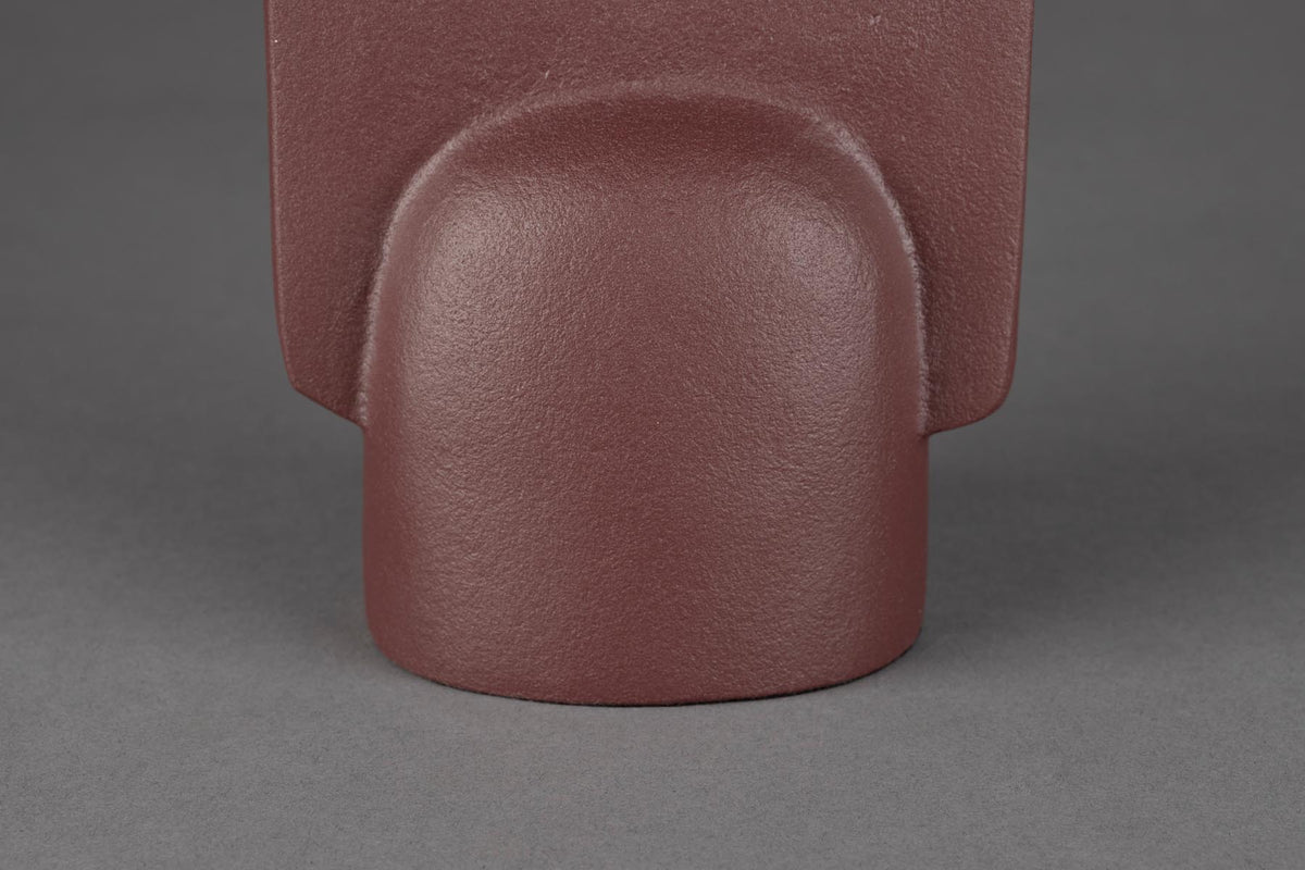 Vase Santos in Bordeaux präsentiert im Onlineshop von KAQTU Design AG. Vase ist von Dutchbone