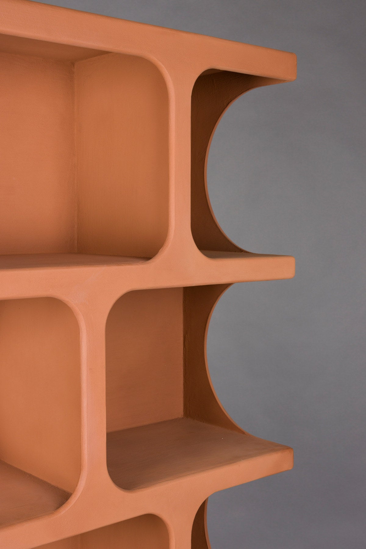Regal Dundee in Terrakotta präsentiert im Onlineshop von KAQTU Design AG. Bücherregal ist von Dutchbone