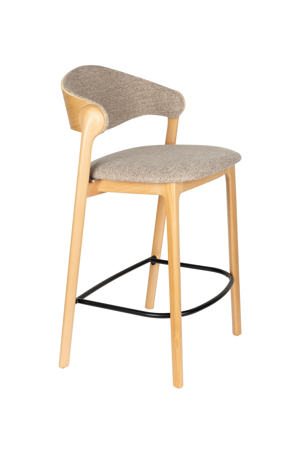 Barhocker Babington in Beige präsentiert im Onlineshop von KAQTU Design AG. Barhocker ist von Dutchbone