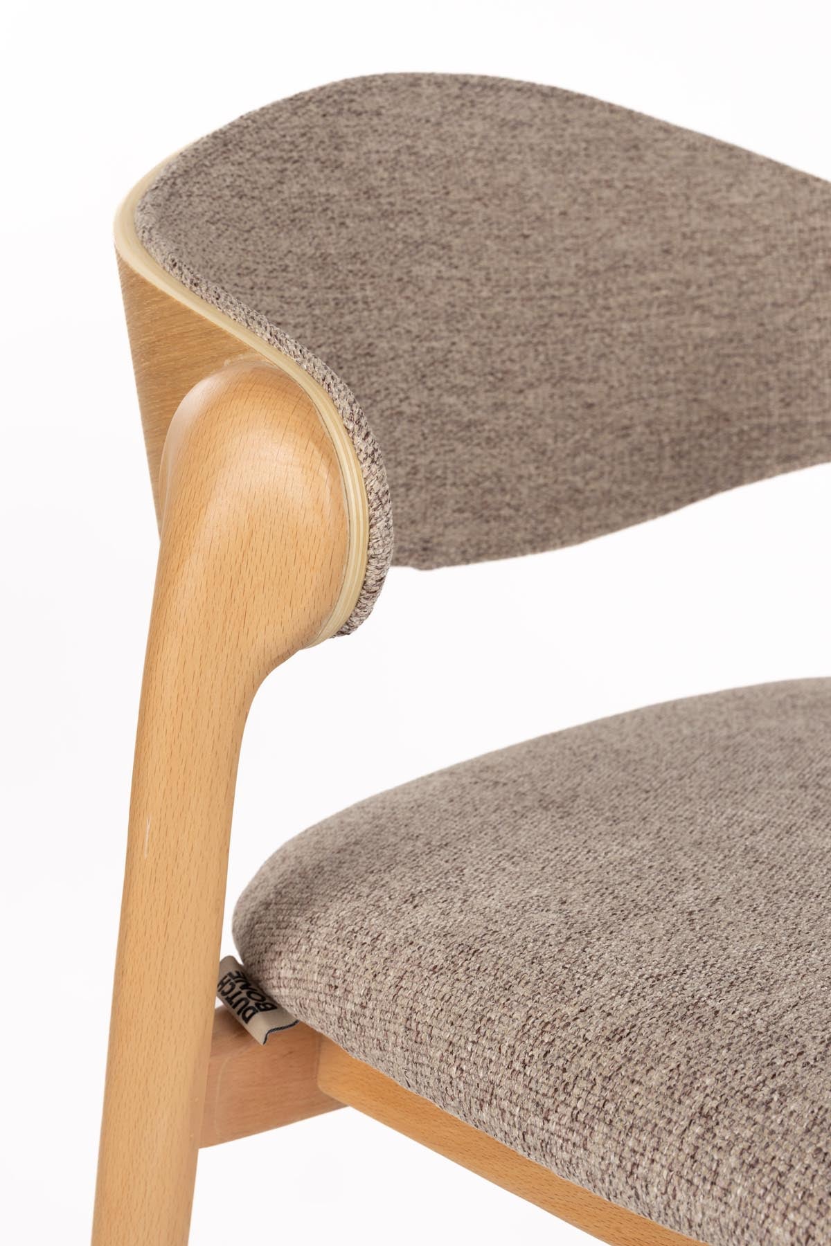 Barhocker Babington in Beige präsentiert im Onlineshop von KAQTU Design AG. Barhocker ist von Dutchbone