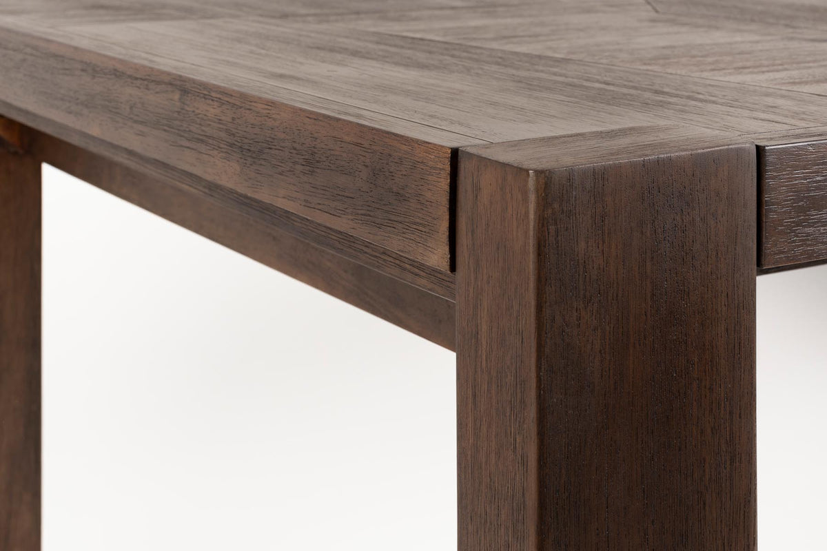 Esstisch Bruneau in Braun präsentiert im Onlineshop von KAQTU Design AG. Esstisch ist von Dutchbone