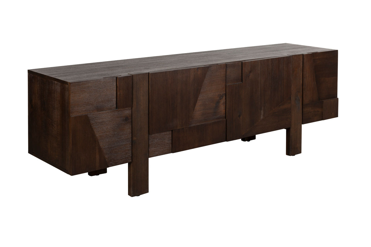 Sideboard Bruneau in Brown präsentiert im Onlineshop von KAQTU Design AG. Sideboard ist von Dutchbone