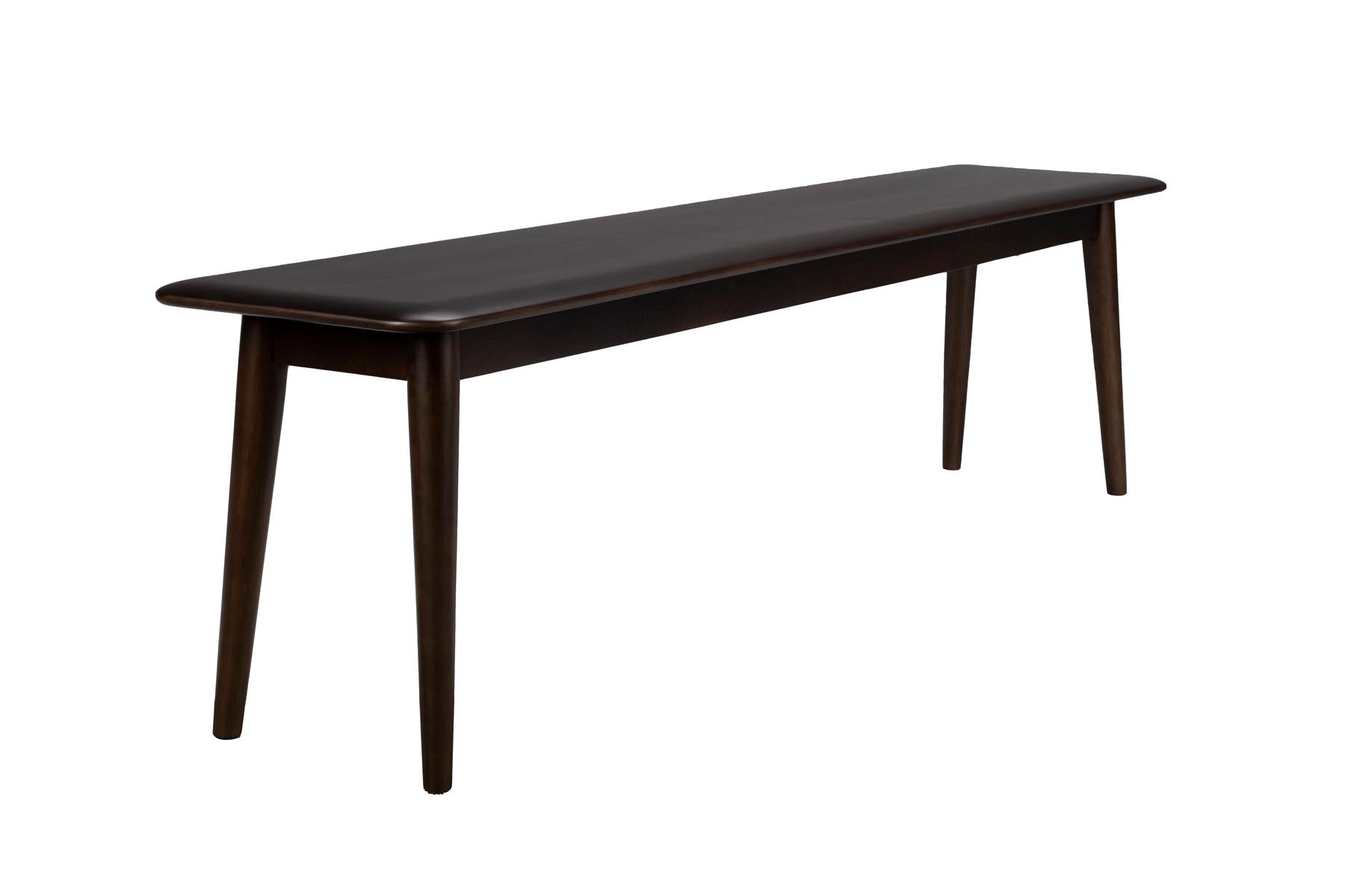 Bank Elroy in Braun präsentiert im Onlineshop von KAQTU Design AG. Sitzbank ist von Dutchbone