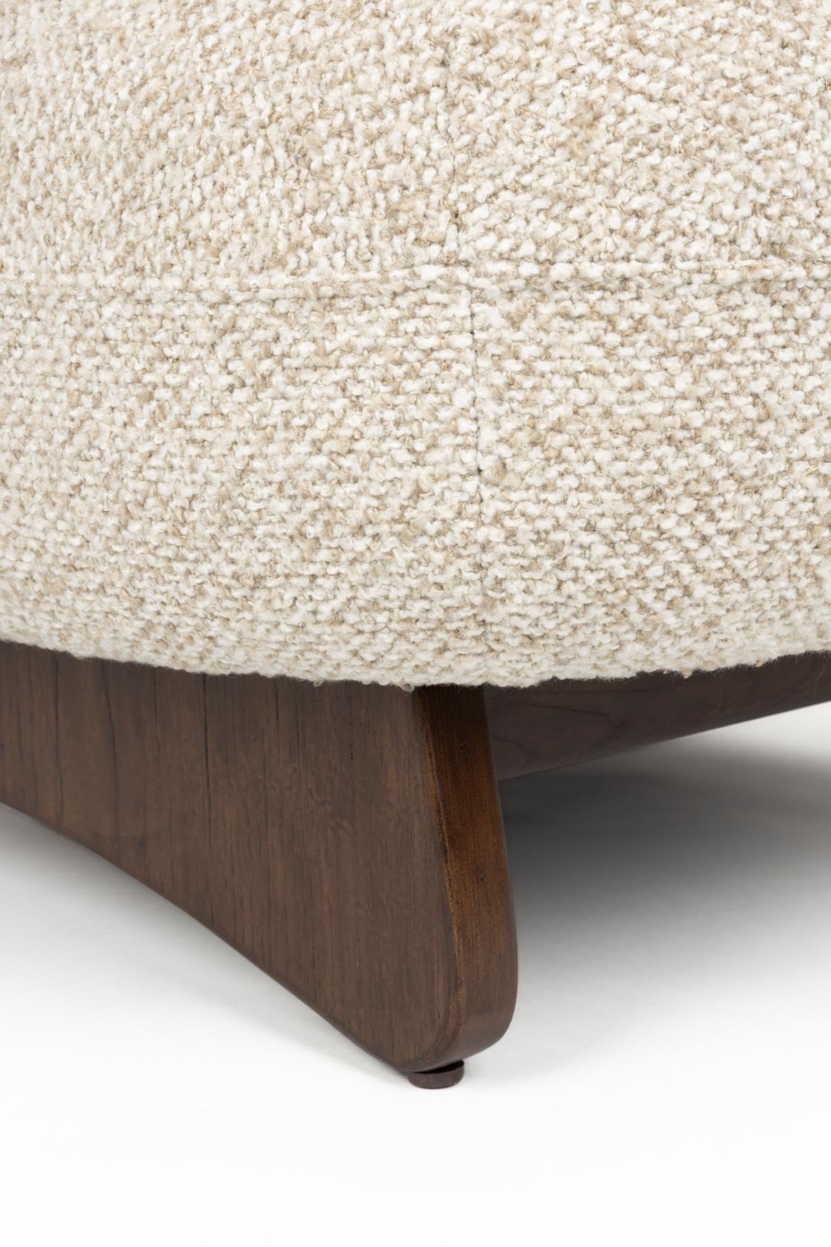 Sessel Loom in Beige präsentiert im Onlineshop von KAQTU Design AG. Sessel ist von Dutchbone