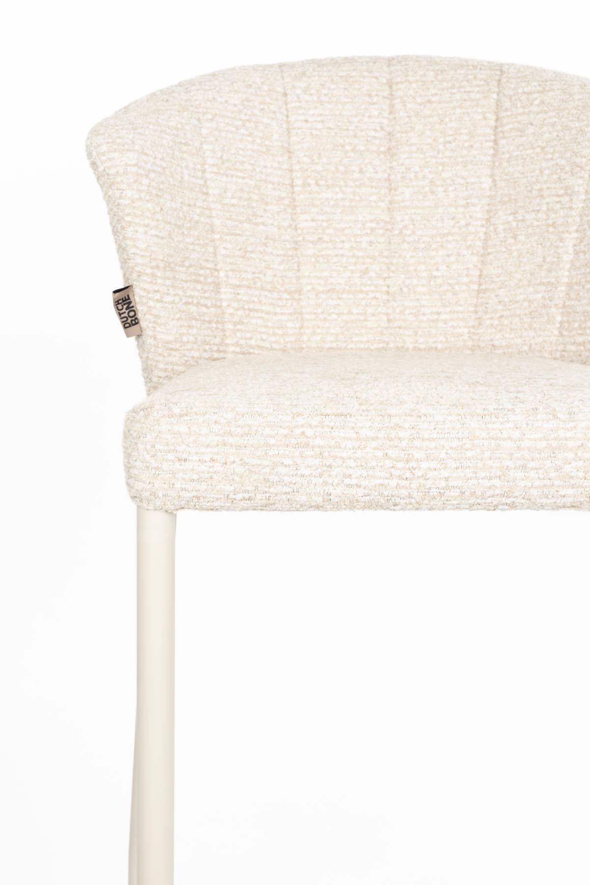Barhocker Georgia in Beige präsentiert im Onlineshop von KAQTU Design AG. Barstuhl ist von Dutchbone