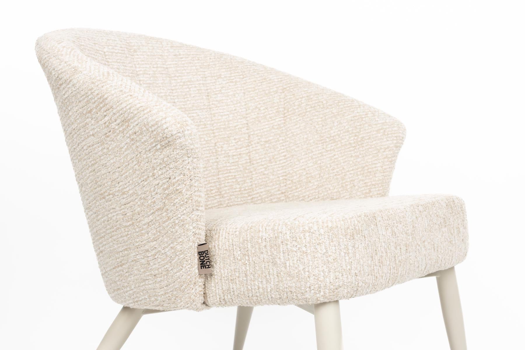 Sessel Georgia in Beige präsentiert im Onlineshop von KAQTU Design AG. Sessel ist von Dutchbone