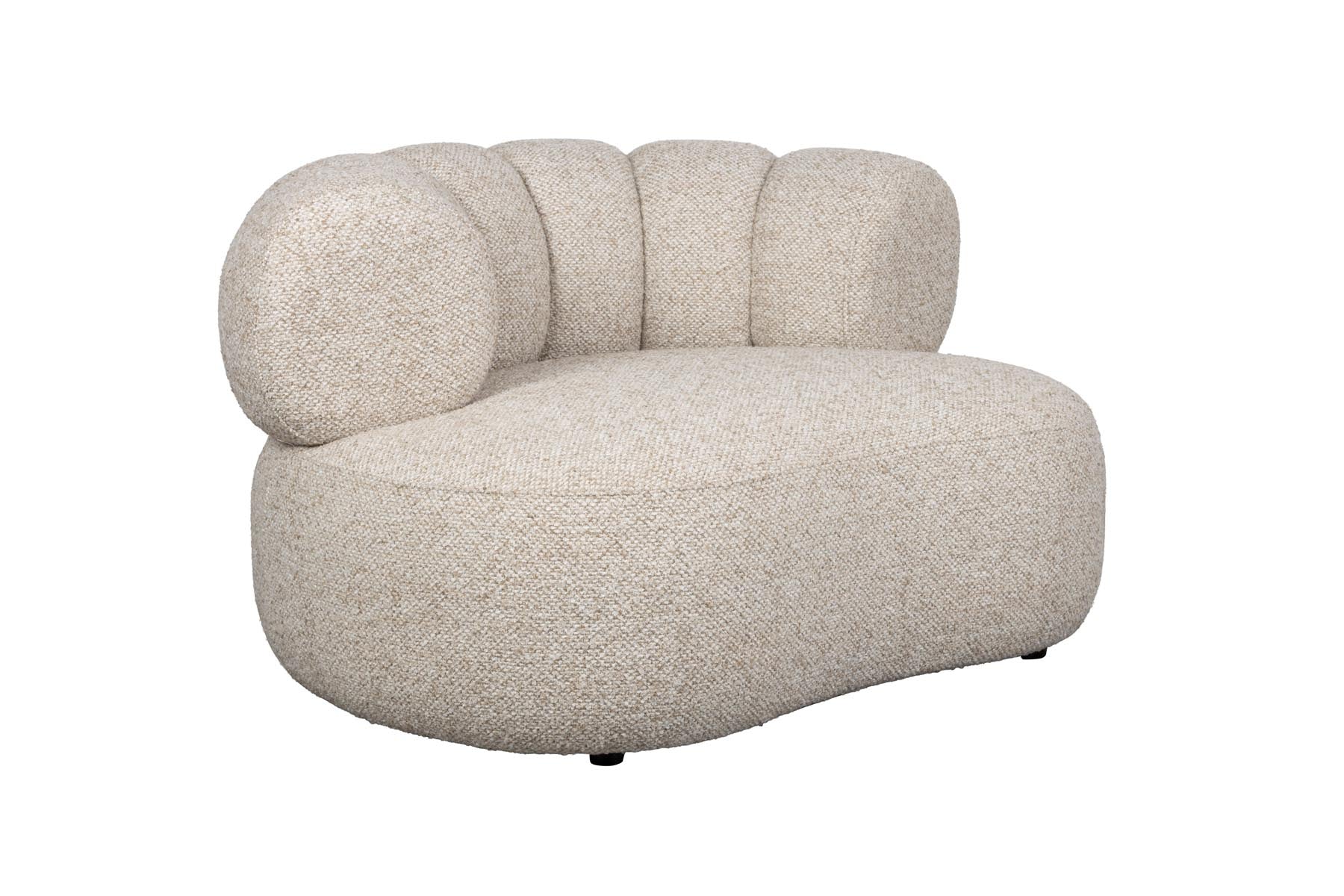 Sessel Duvane in Beige präsentiert im Onlineshop von KAQTU Design AG. Sessel ist von Dutchbone