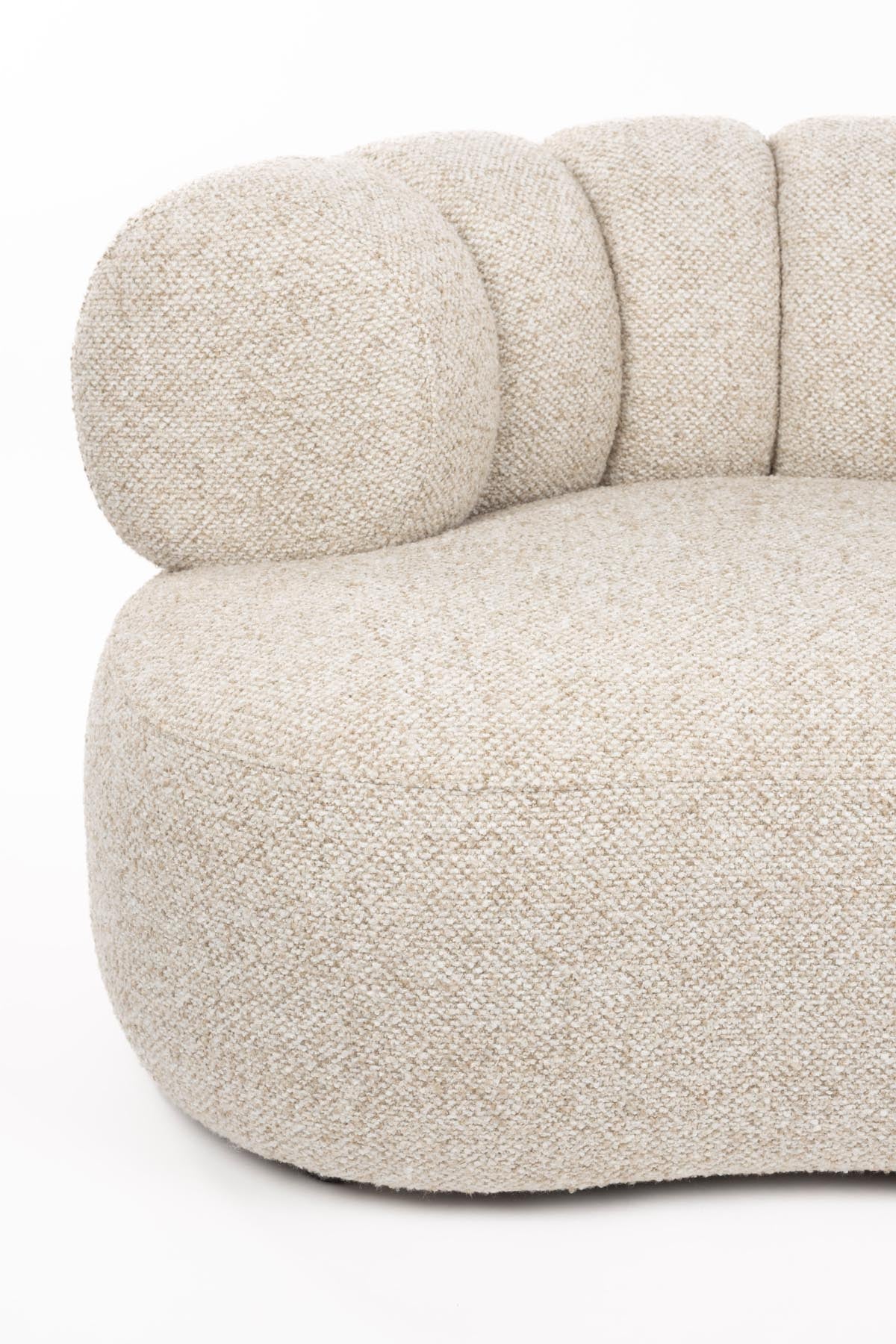 Sessel Duvane in Beige präsentiert im Onlineshop von KAQTU Design AG. Sessel ist von Dutchbone