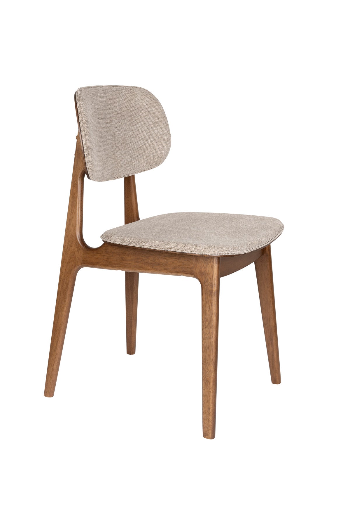 Stuhl Marais in Braun-Beige präsentiert im Onlineshop von KAQTU Design AG. Stuhl ist von Dutchbone