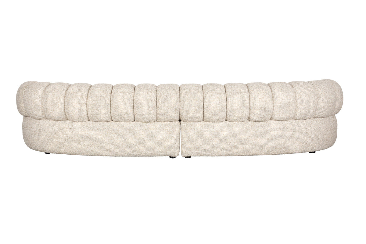 Sofa Duvane 4,5-Sitzer in Beige präsentiert im Onlineshop von KAQTU Design AG. 4er Sofa ist von Dutchbone
