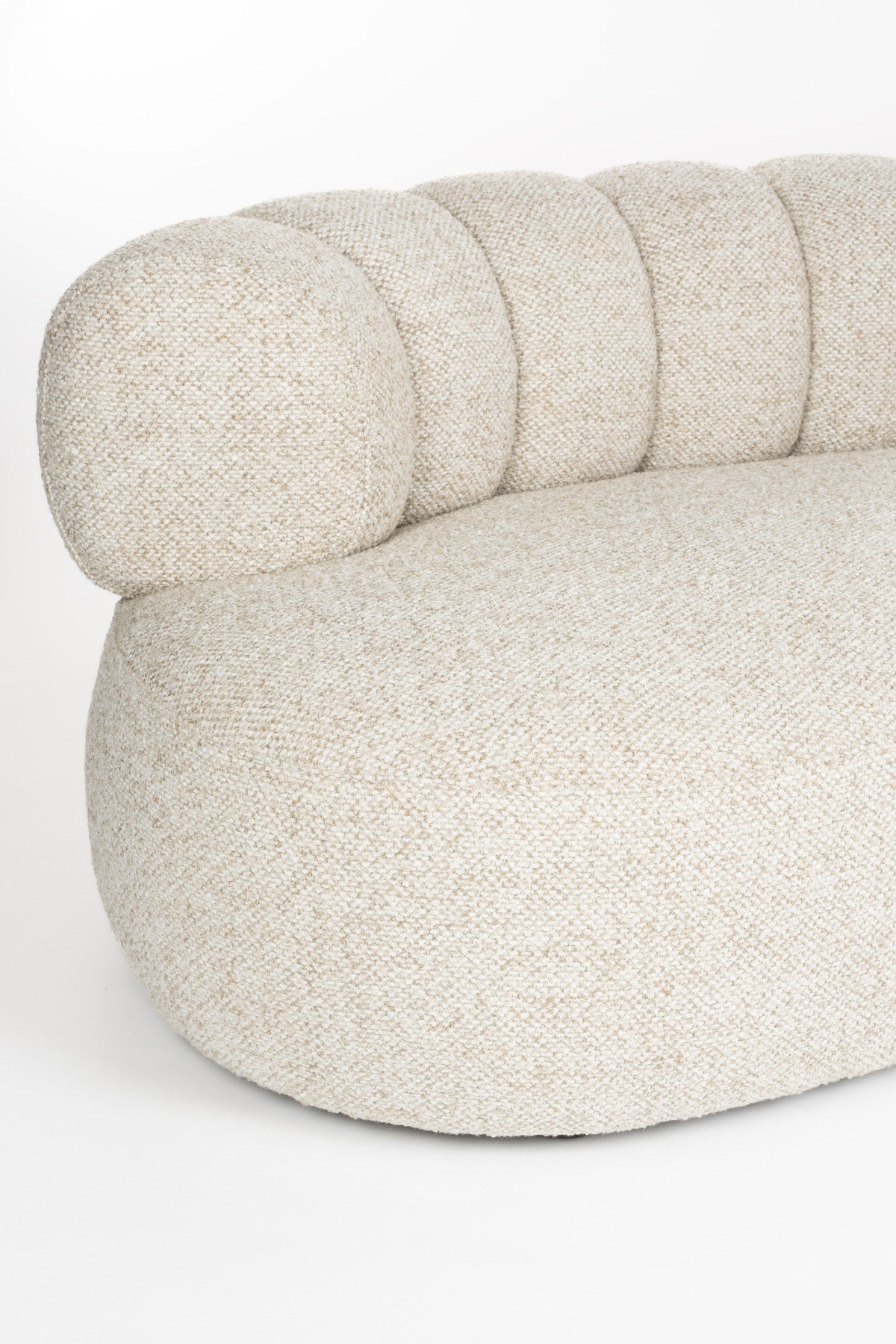 Sofa Duvane 4,5-Sitzer in Beige präsentiert im Onlineshop von KAQTU Design AG. 4er Sofa ist von Dutchbone