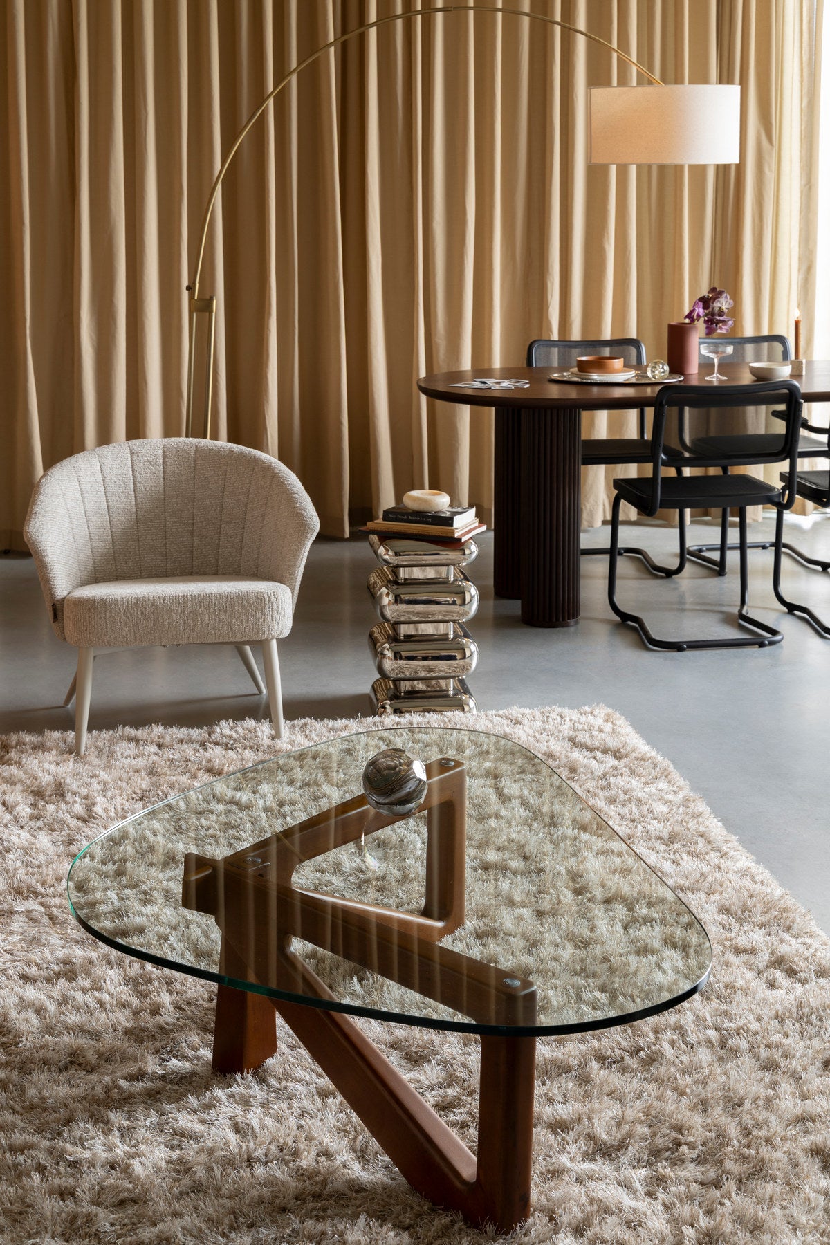 Kaffeetisch Norwin in Natürlich präsentiert im Onlineshop von KAQTU Design AG. Couchtisch ist von Dutchbone