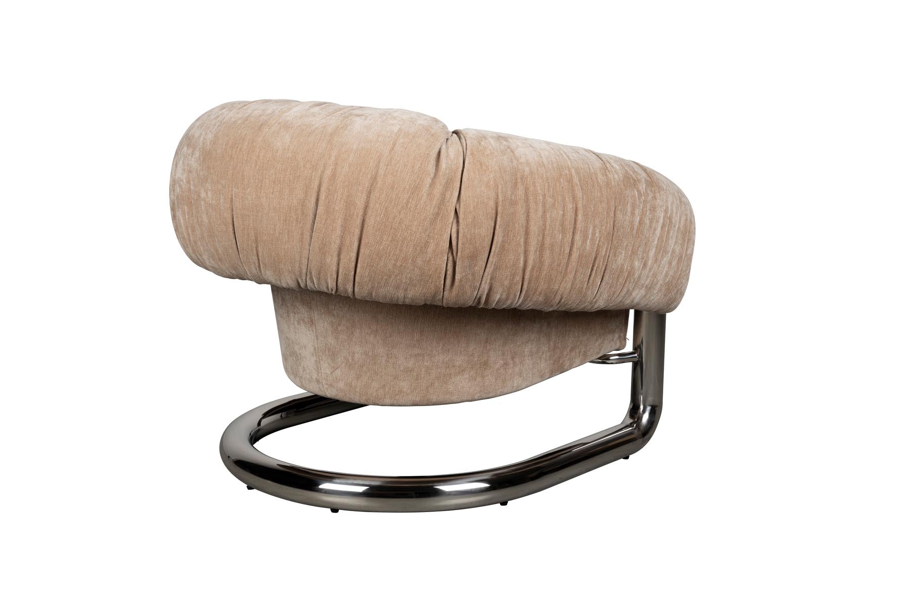 Sessel Marly in Silber präsentiert im Onlineshop von KAQTU Design AG. Sessel ist von Dutchbone