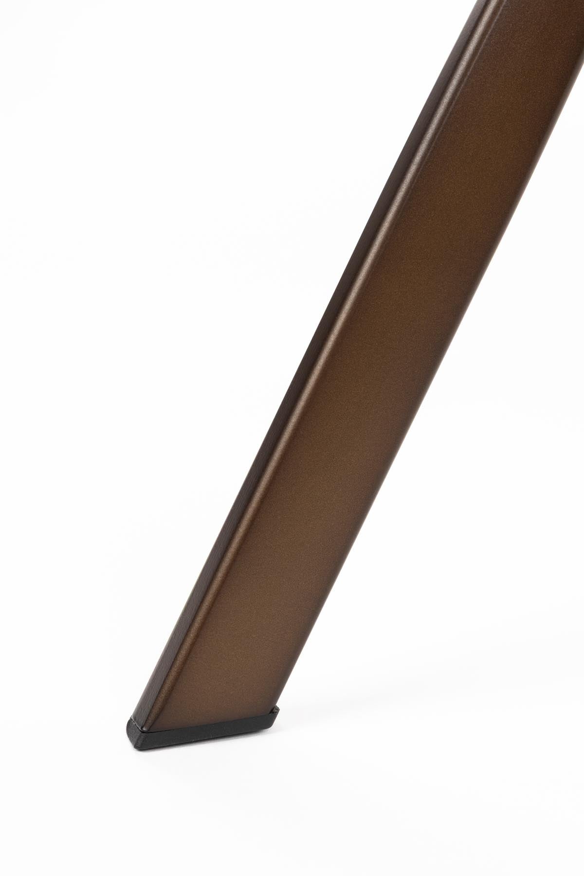 Stuhl Franky in Cognac präsentiert im Onlineshop von KAQTU Design AG. Stuhl ist von Dutchbone