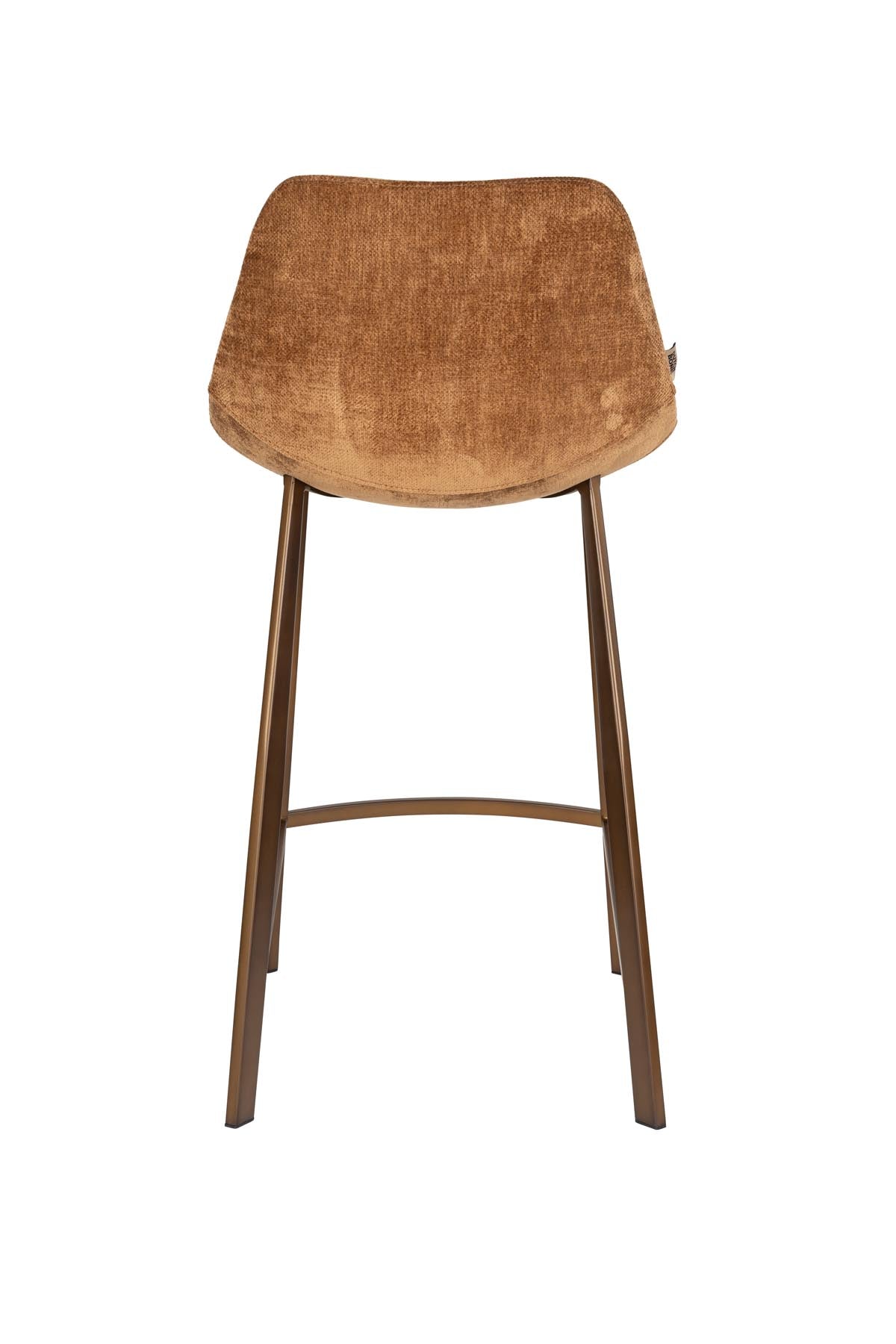 Barhocker Franky in Cognac präsentiert im Onlineshop von KAQTU Design AG. Barstuhl ist von Dutchbone