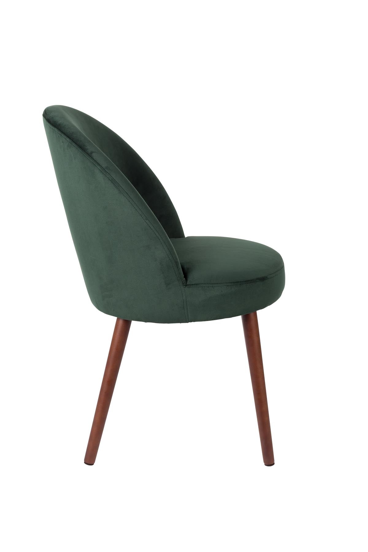 Stuhl Barbara in Grün präsentiert im Onlineshop von KAQTU Design AG. Stuhl ist von Dutchbone