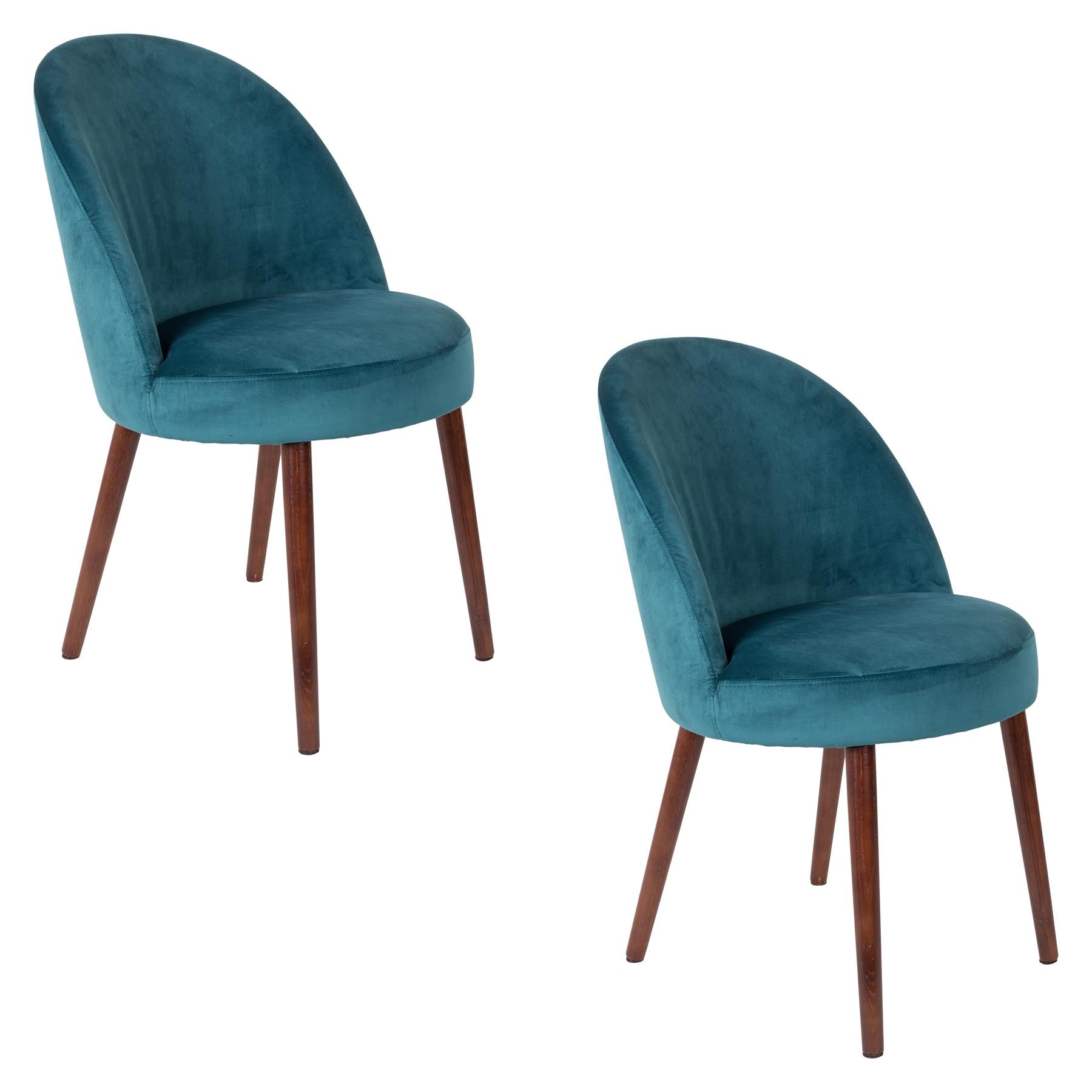 Stuhl Barbara in Petrol präsentiert im Onlineshop von KAQTU Design AG. Stuhl ist von Dutchbone