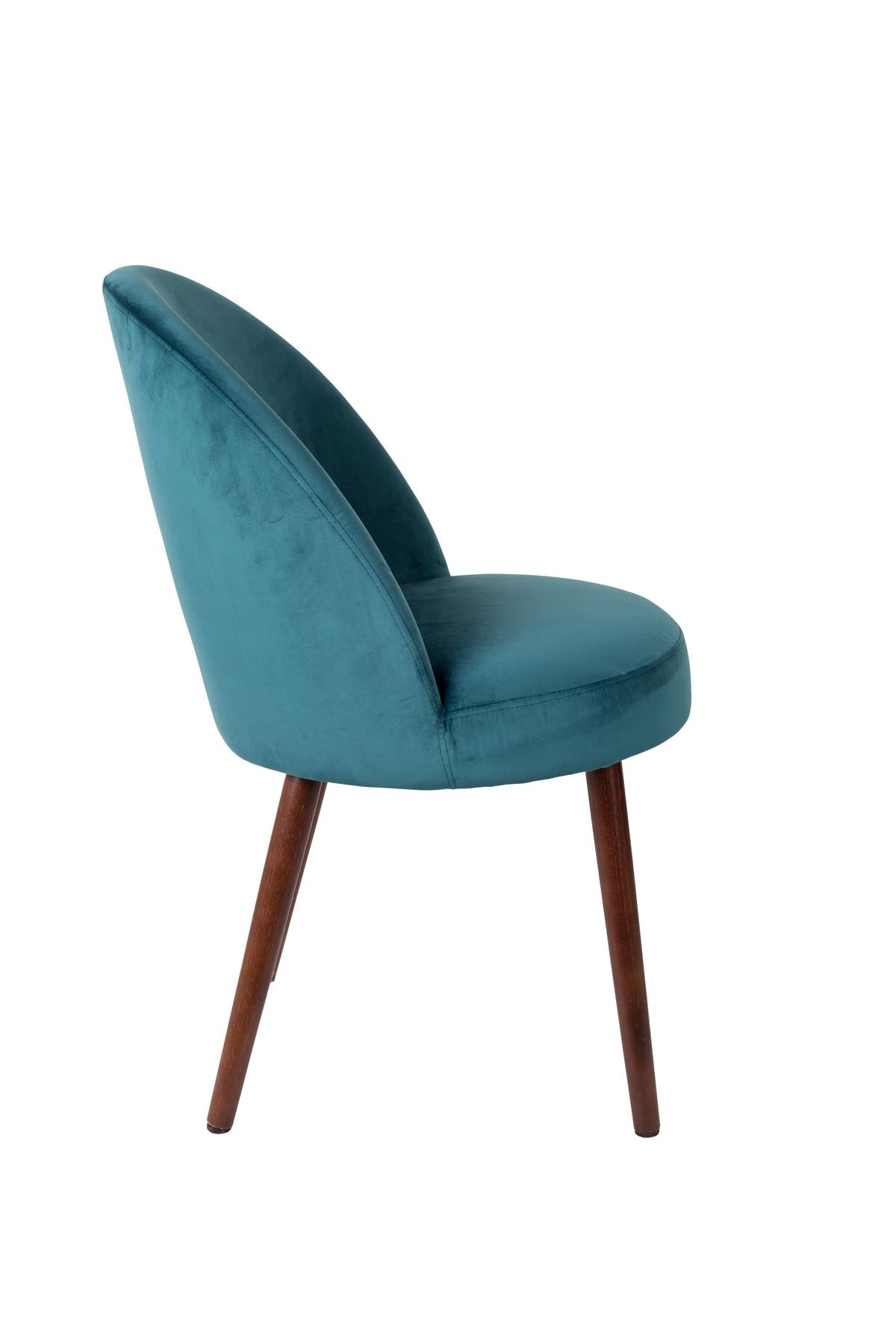 Stuhl Barbara in Petrol präsentiert im Onlineshop von KAQTU Design AG. Stuhl ist von Dutchbone