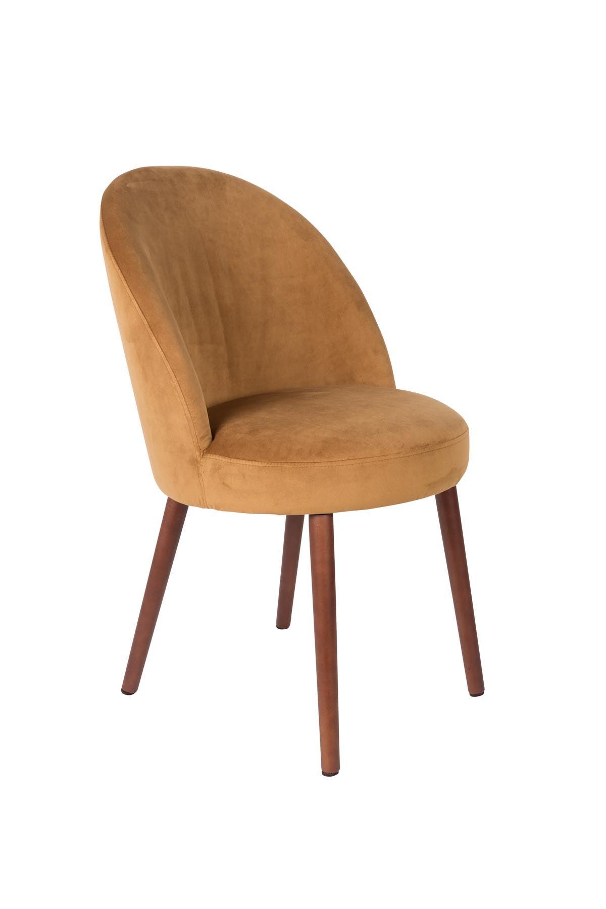 Stuhl Barbara in Camel präsentiert im Onlineshop von KAQTU Design AG. Stuhl ist von Dutchbone