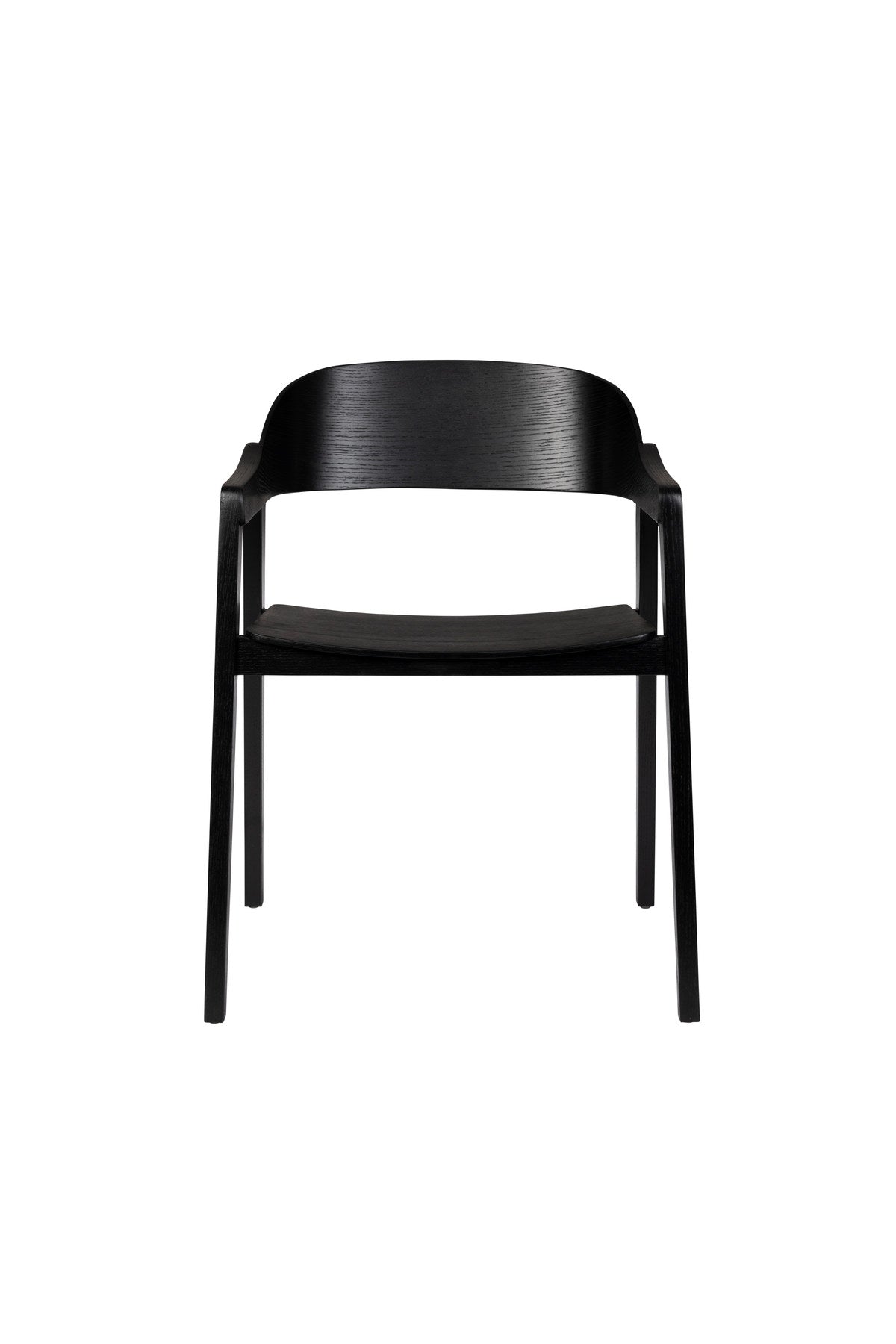 Stuhl Westlake in Schwarz präsentiert im Onlineshop von KAQTU Design AG. Stuhl mit Armlehne ist von Dutchbone
