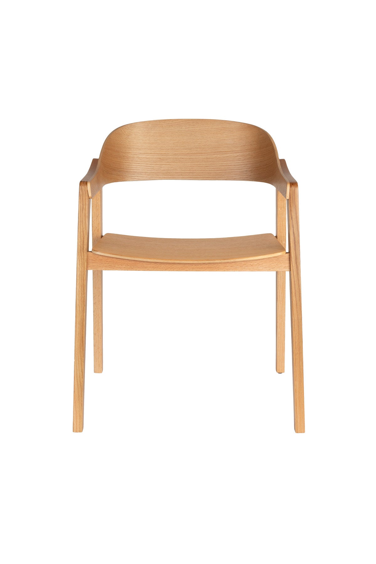 Stuhl Westlake in Natural präsentiert im Onlineshop von KAQTU Design AG. Stuhl mit Armlehne ist von Dutchbone