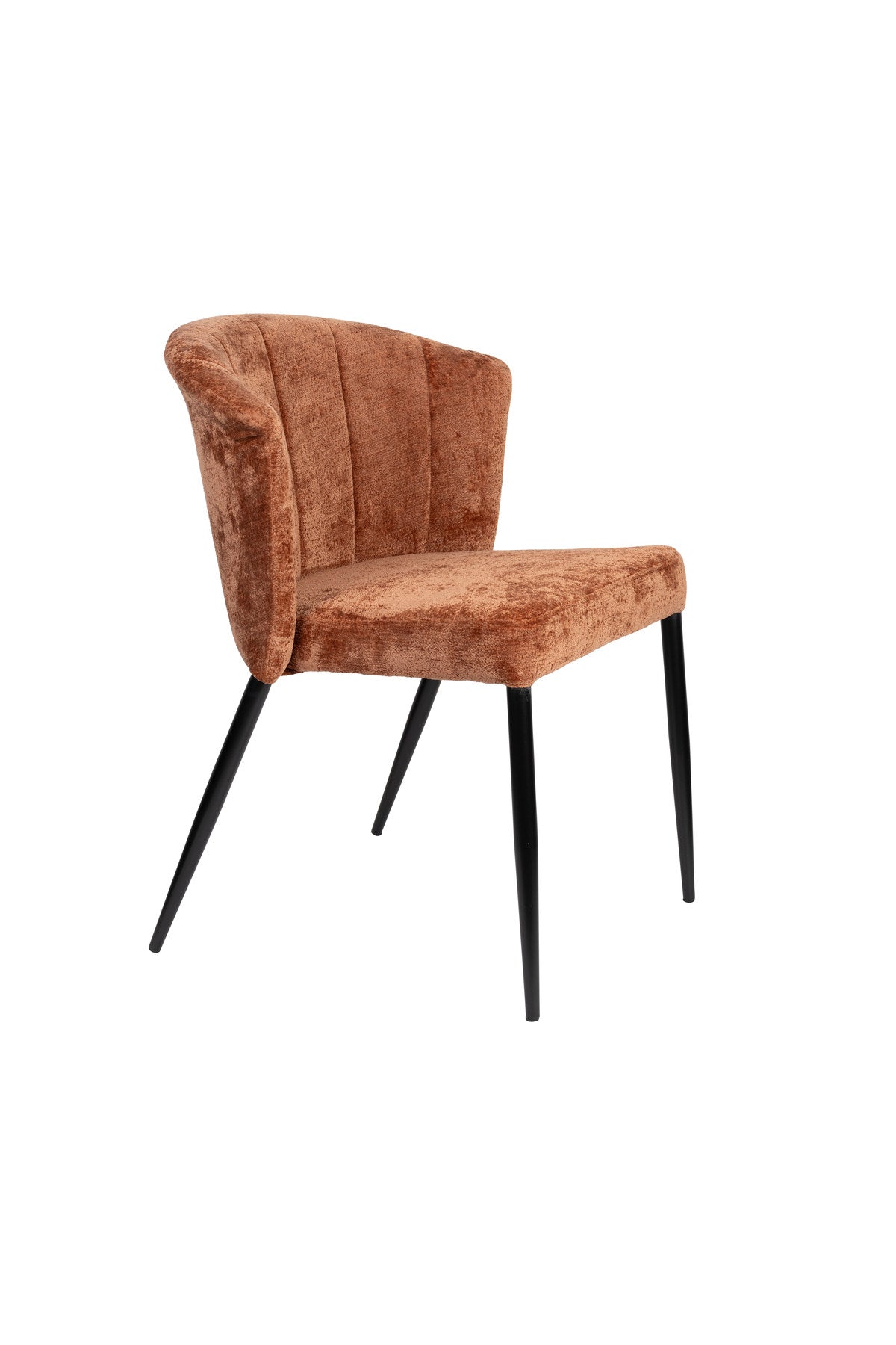 Stuhl Georgia Terra in Rot präsentiert im Onlineshop von KAQTU Design AG. Schalenstuhl ist von Dutchbone