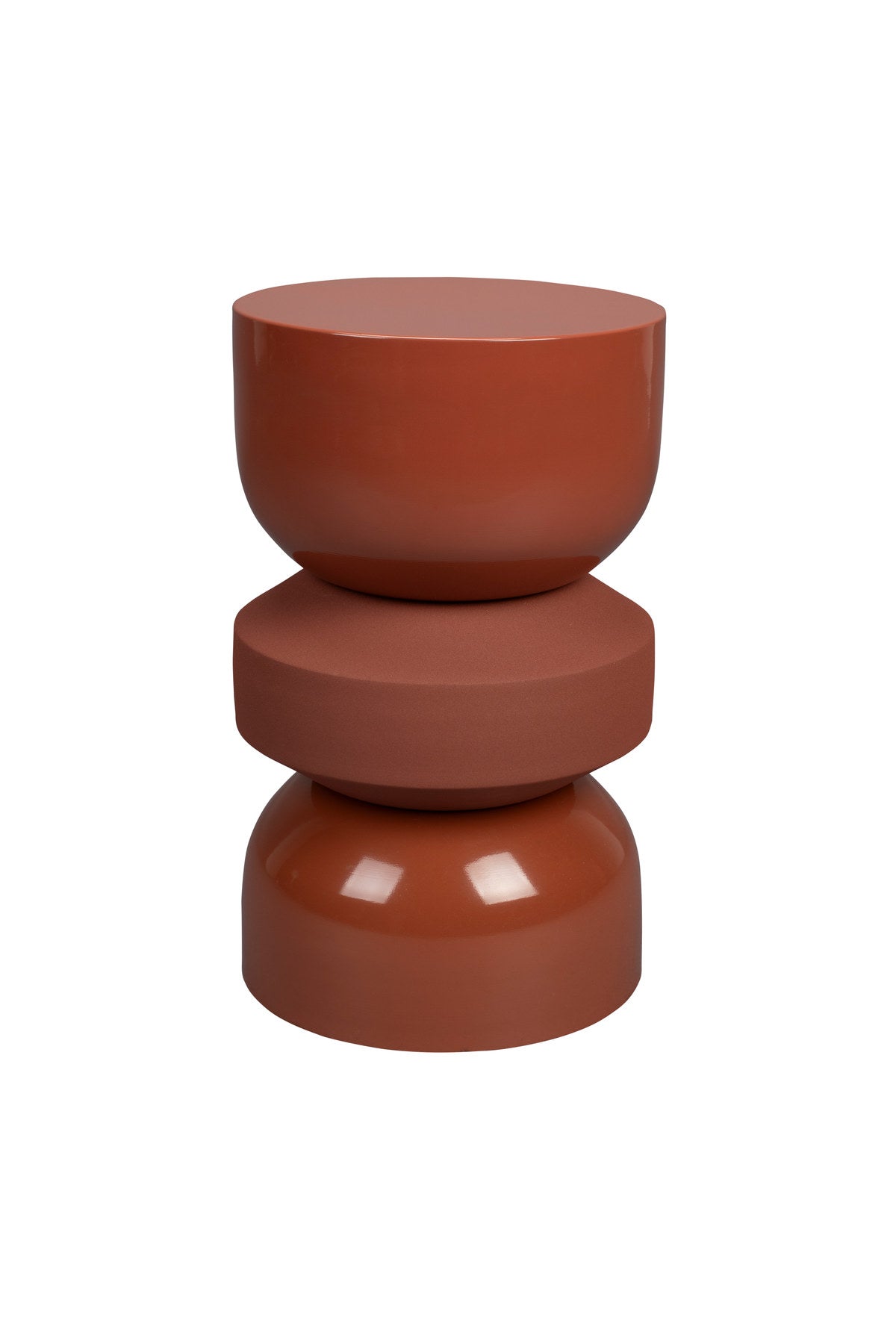 Hocker Apollo Terra in Rot präsentiert im Onlineshop von KAQTU Design AG. Hocker ist von Dutchbone