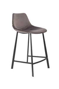 Tabouret de bar Franky Velvet