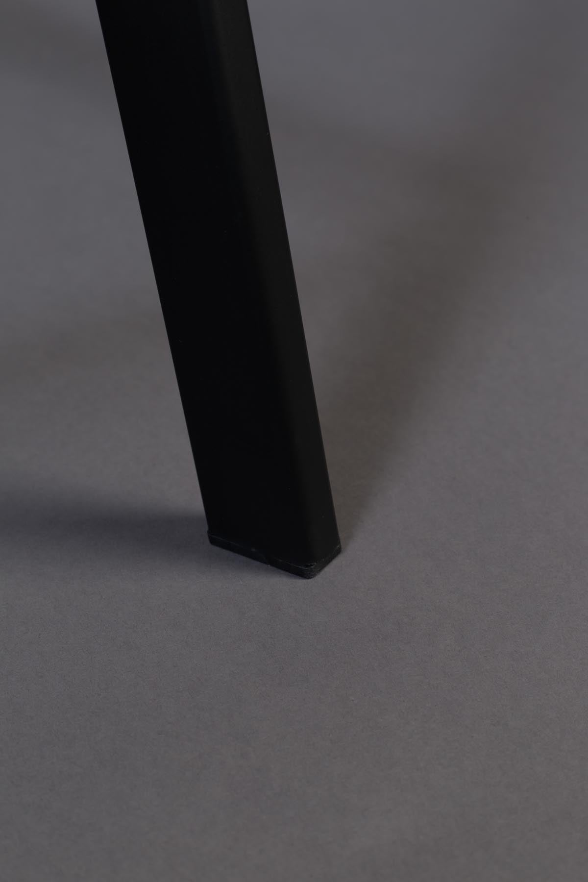 Barstuhl Franky Velvet in Petrol präsentiert im Onlineshop von KAQTU Design AG. Barstuhl ist von Dutchbone