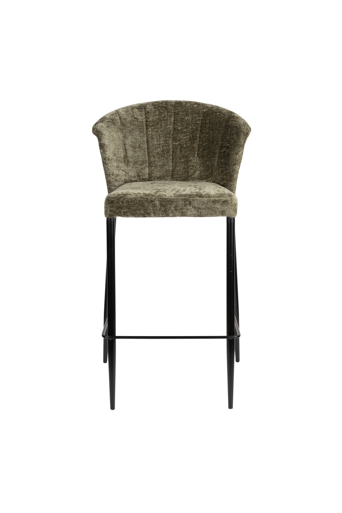 Barhocker Georgia Grün in Grün präsentiert im Onlineshop von KAQTU Design AG. Barstuhl ist von Dutchbone