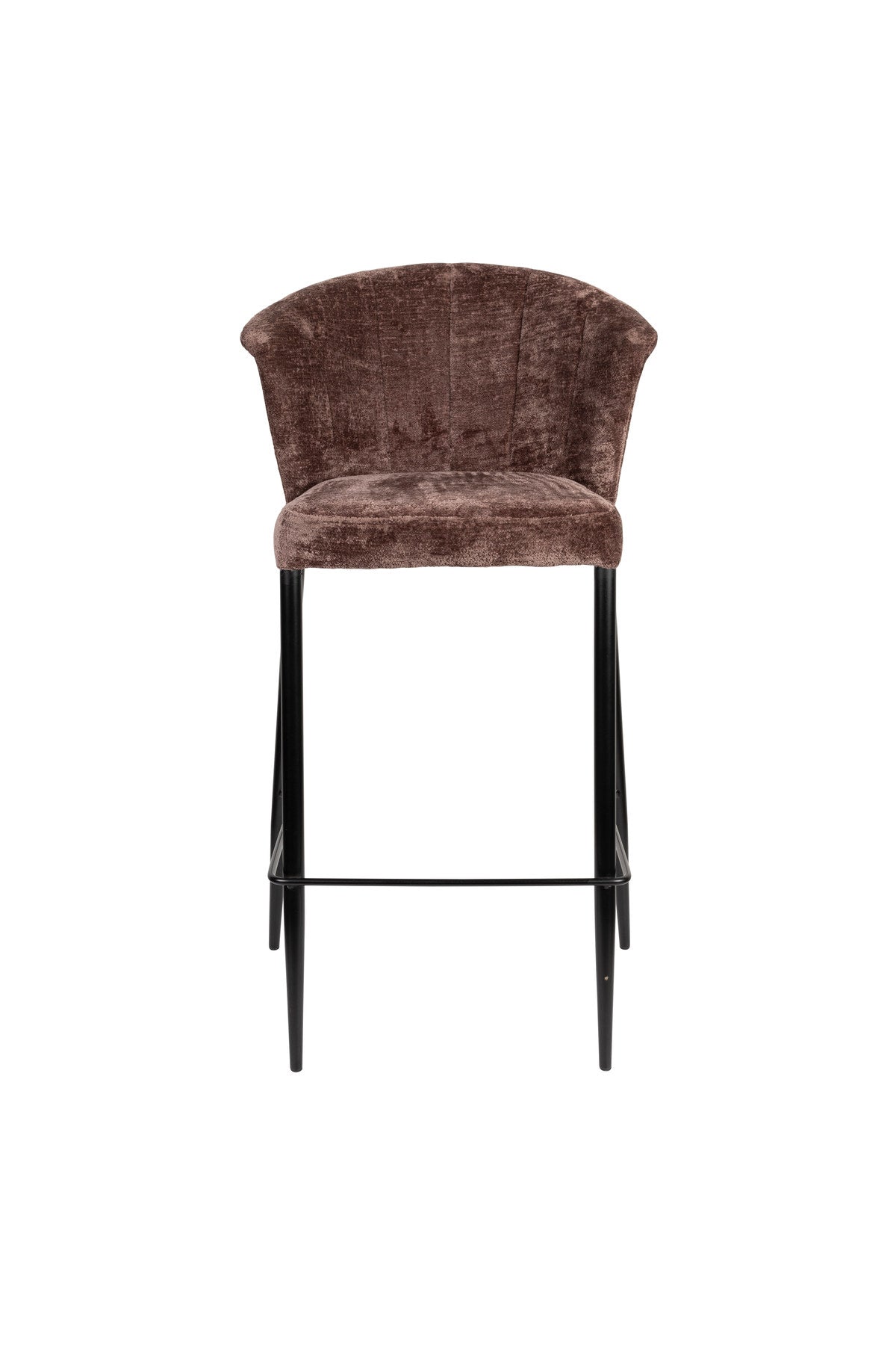 Barhocker Georgia Lila in Lila präsentiert im Onlineshop von KAQTU Design AG. Barstuhl ist von Dutchbone