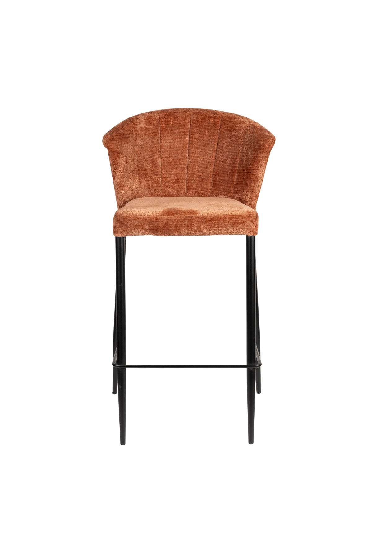 Barhocker Georgia Terra in Rot präsentiert im Onlineshop von KAQTU Design AG. Barstuhl ist von Dutchbone