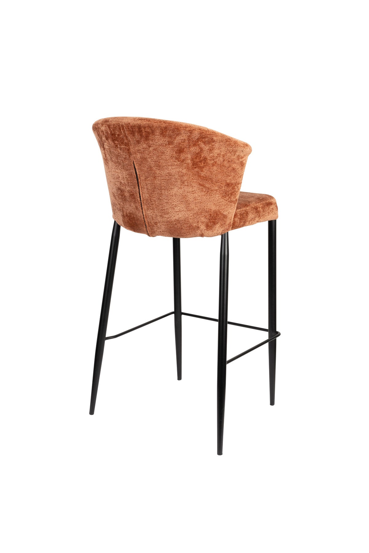 Barhocker Georgia Terra in Rot präsentiert im Onlineshop von KAQTU Design AG. Barstuhl ist von Dutchbone