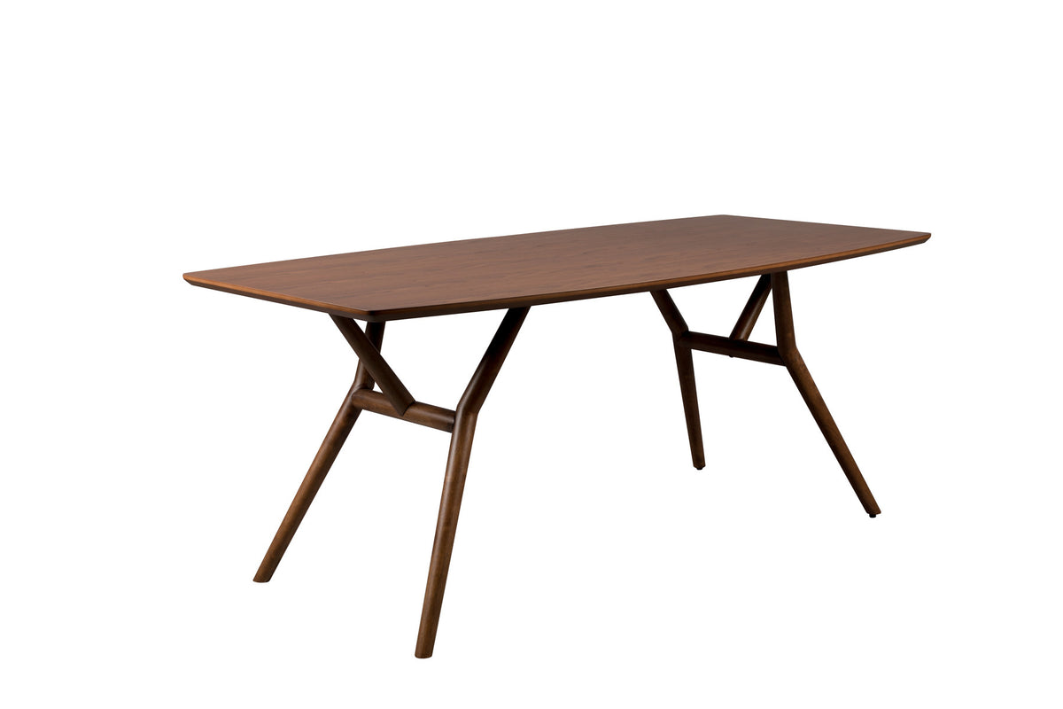 Tisch Malaya in Braun präsentiert im Onlineshop von KAQTU Design AG. Esstisch ist von Dutchbone