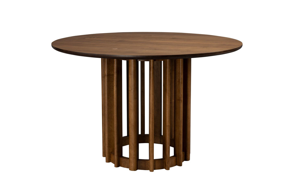 Tisch Barlet in Walnuss präsentiert im Onlineshop von KAQTU Design AG. Esstisch ist von Dutchbone