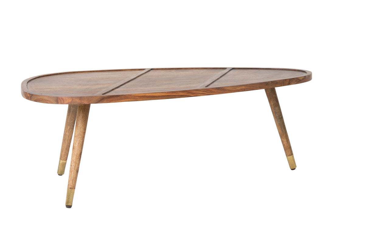 Beistelltisch Sham im 2er Set in Braun präsentiert im Onlineshop von KAQTU Design AG. Couchtisch ist von Dutchbone