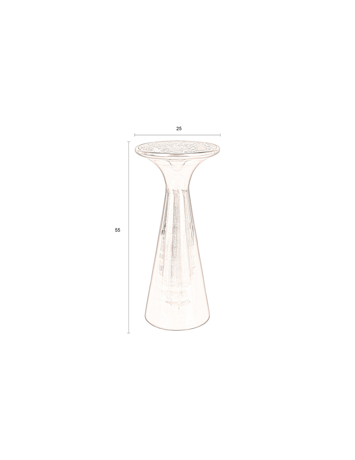 Beistelltisch Mount S in Schwarzbraun präsentiert im Onlineshop von KAQTU Design AG. Beistelltisch ist von Dutchbone
