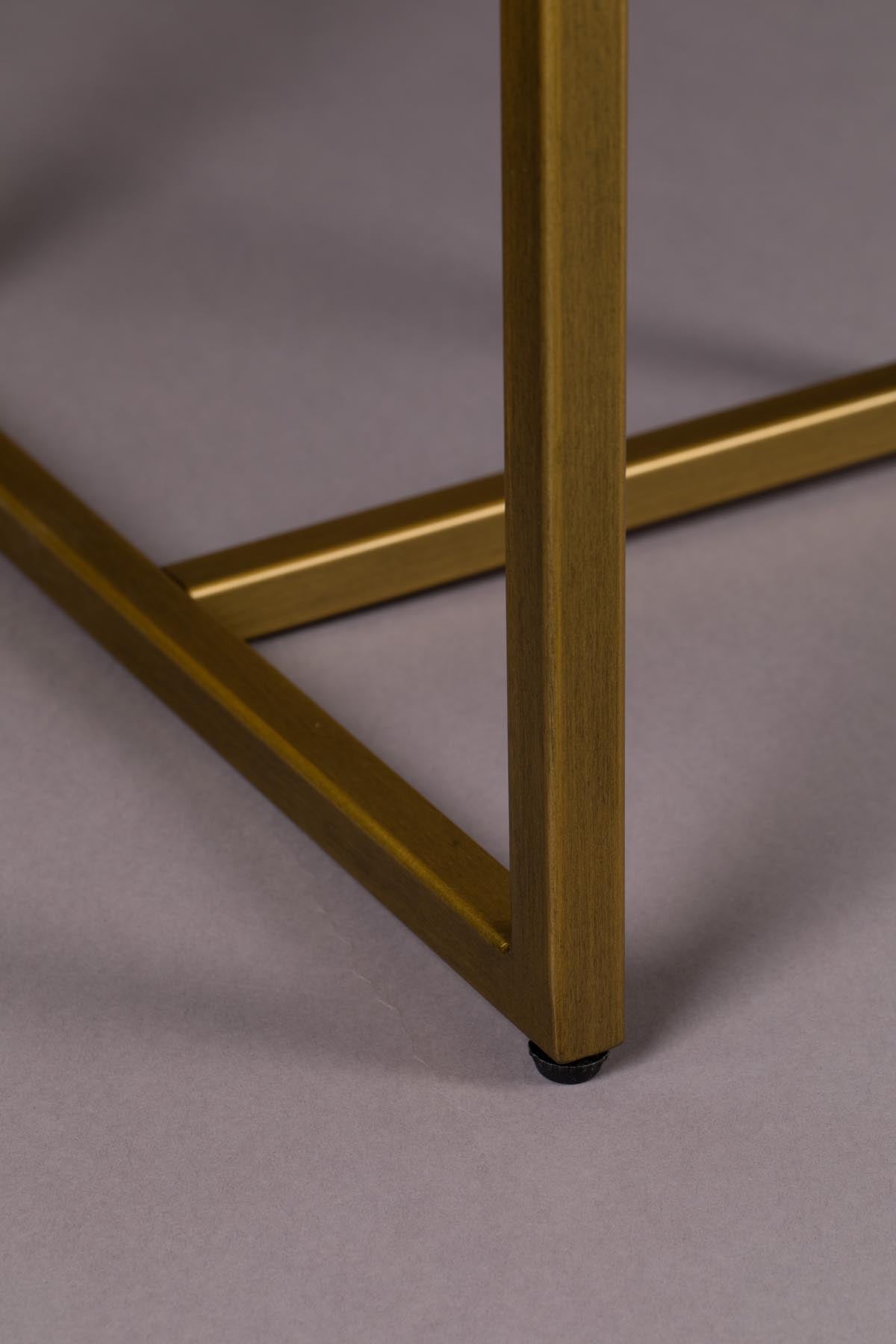 Konsolentisch Class in Braun/Messing präsentiert im Onlineshop von KAQTU Design AG. Schreibtisch ist von Dutchbone