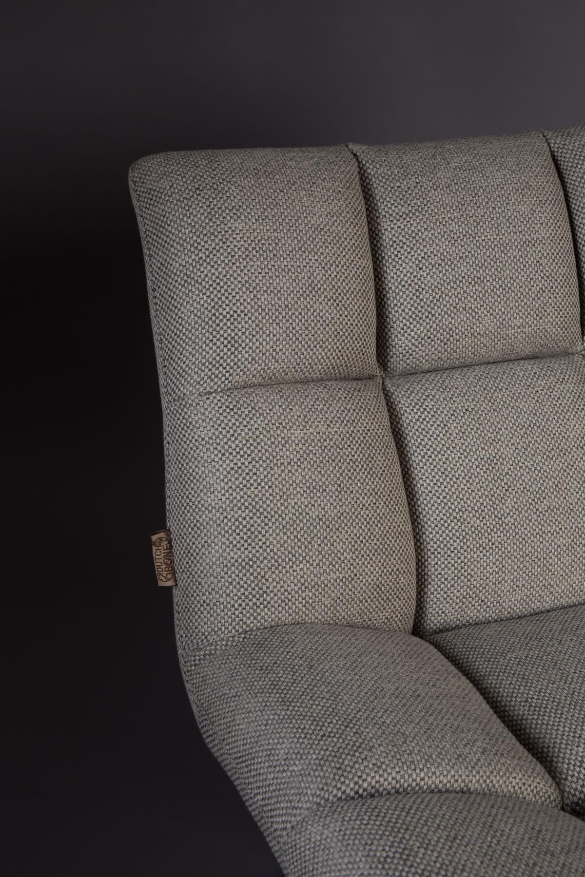 Loungesessel Bar in Grau präsentiert im Onlineshop von KAQTU Design AG. Sessel ist von Dutchbone