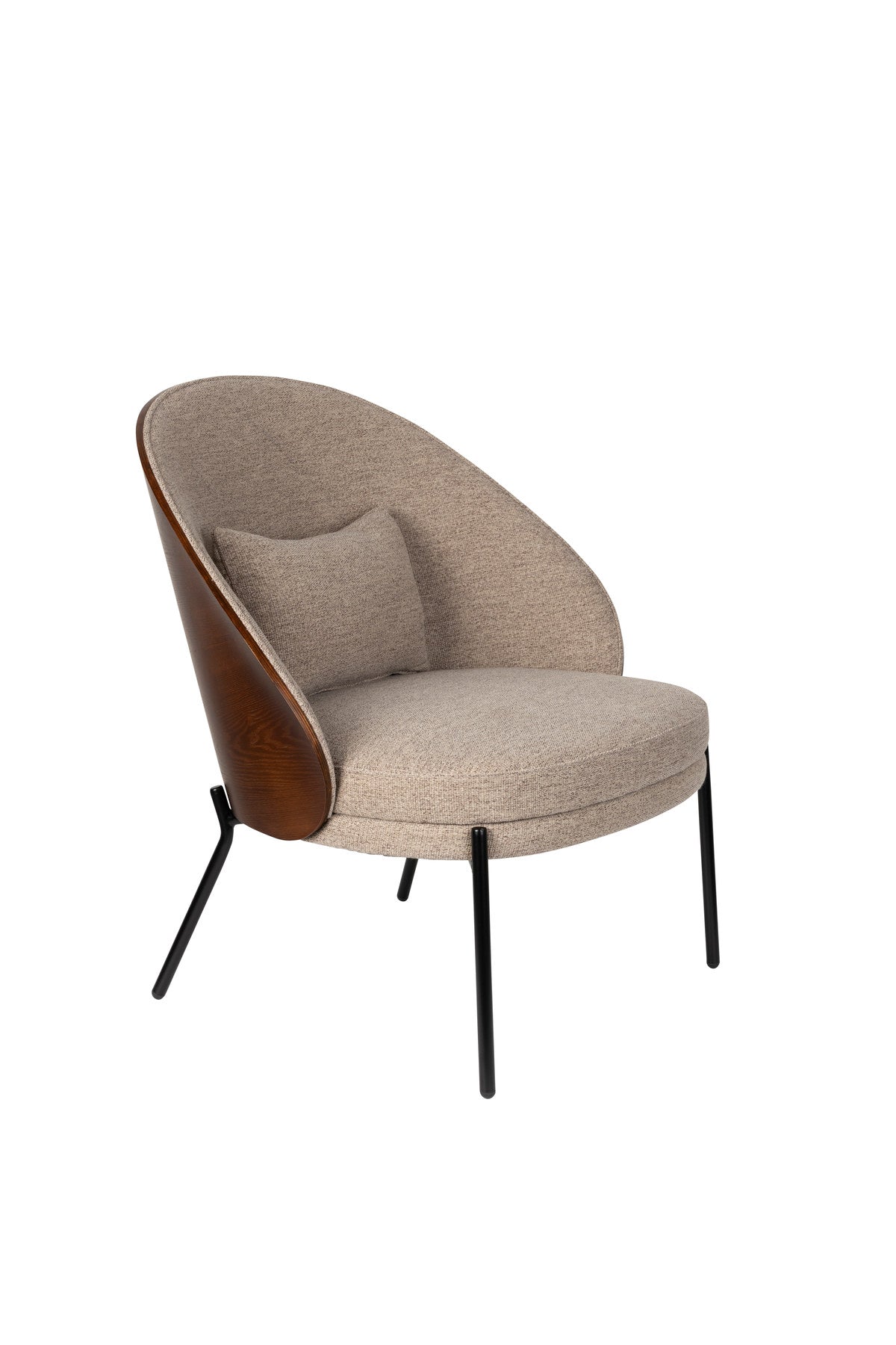 Sessel Rodin in Beige/Braun präsentiert im Onlineshop von KAQTU Design AG. Sessel ist von Dutchbone