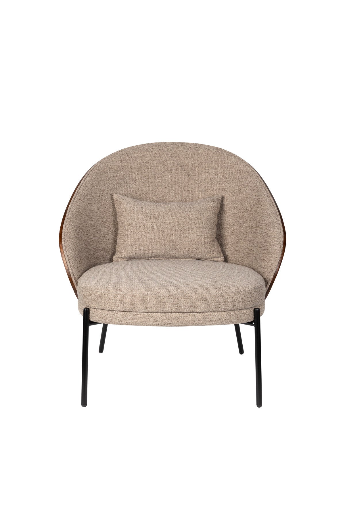 Sessel Rodin in Beige/Braun präsentiert im Onlineshop von KAQTU Design AG. Sessel ist von Dutchbone