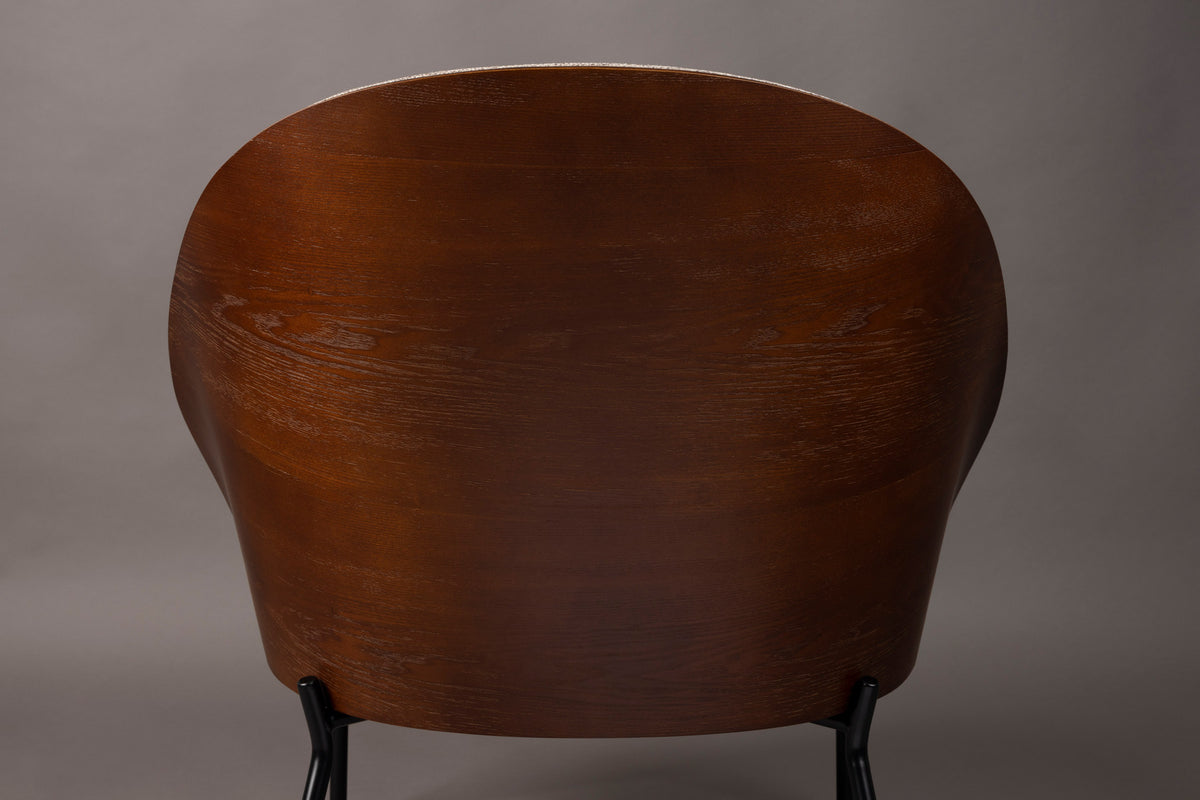 Sessel Rodin in Beige/Braun präsentiert im Onlineshop von KAQTU Design AG. Sessel ist von Dutchbone