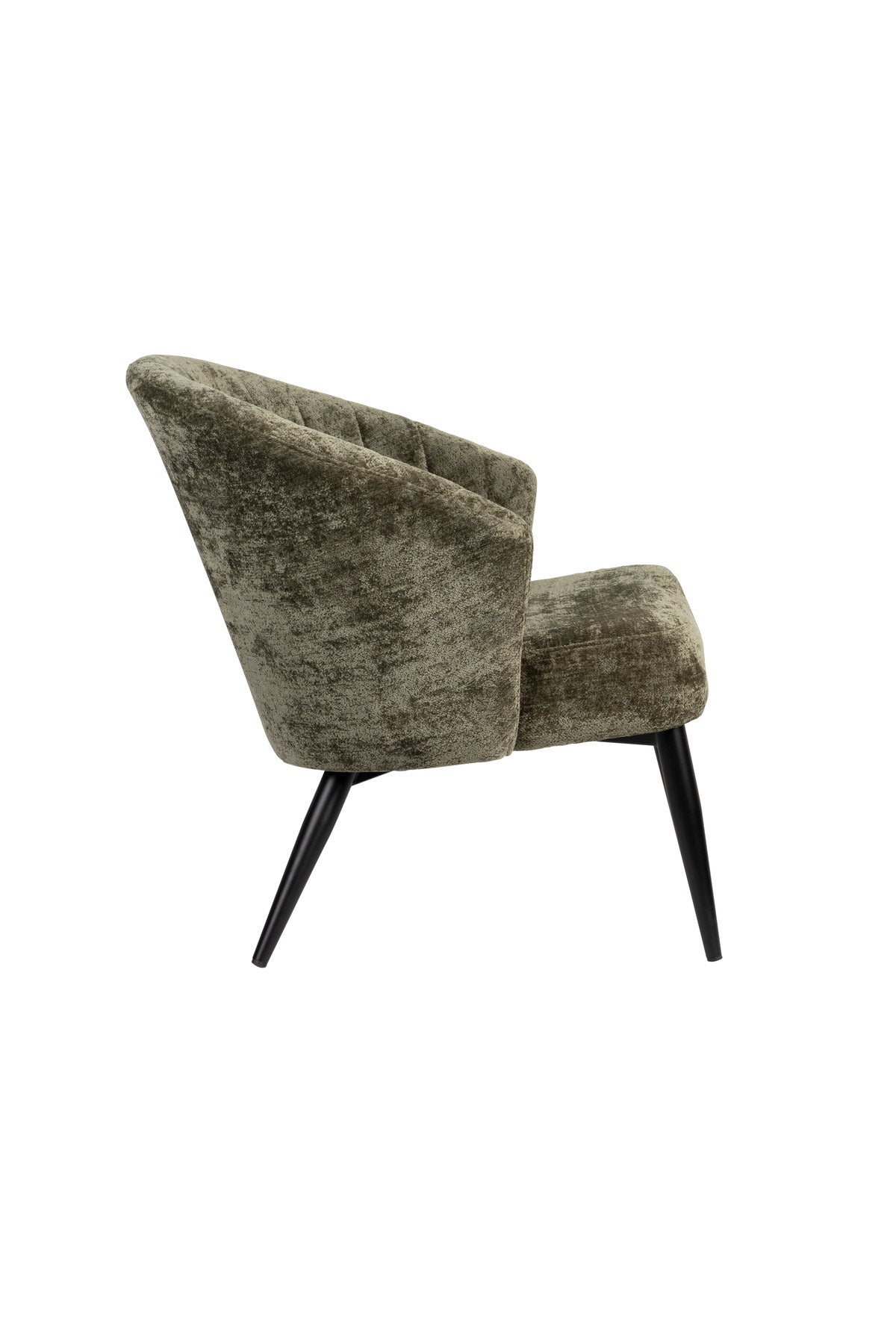 Loungesessel Georgia Grün in Grün präsentiert im Onlineshop von KAQTU Design AG. Sessel mit Armlehnen ist von Dutchbone