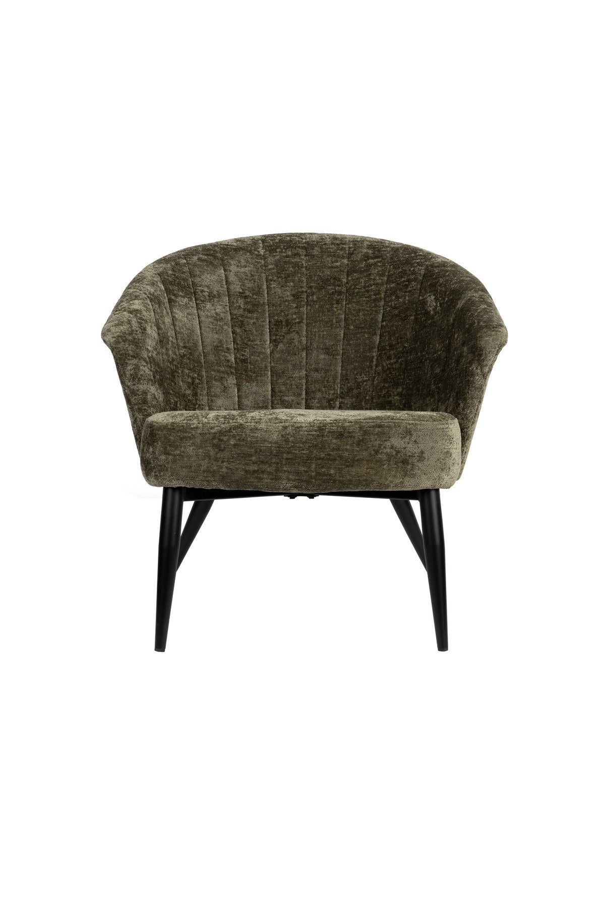 Loungesessel Georgia Grün in Grün präsentiert im Onlineshop von KAQTU Design AG. Sessel mit Armlehnen ist von Dutchbone